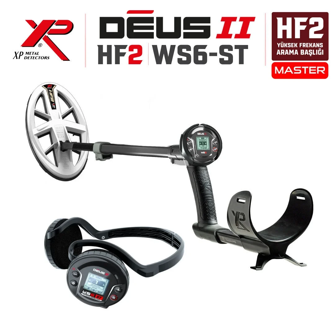 XP Deus 2 GOLD HF2 WS6 Master Dedektör